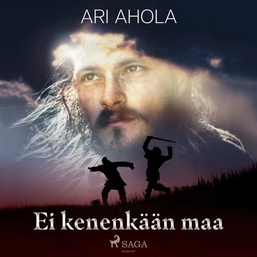 Portada del audiolibro «Ei kenenkään maa», de Ari Ahola