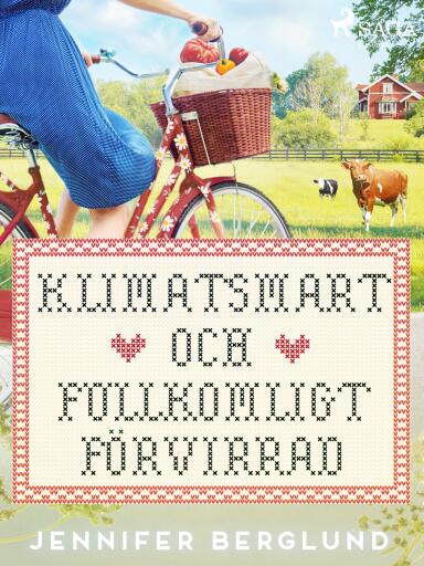 Portada del libro «Klimatsmart och fullkomligt förvirrad», de Jennifer Berglund