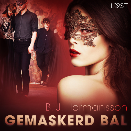 Portada del audiolibro «Gemaskerd bal – erotisch verhaal», de B. J. Hermansson