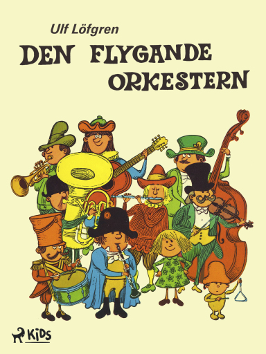 Portada del libro «Den flygande orkestern», de Ulf Löfgren