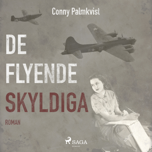 Portada del audiolibro «De flyende skyldiga», de Conny Palmkvist