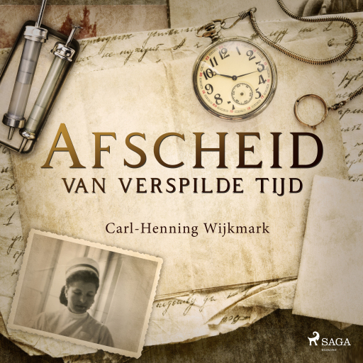 Portada del audiolibro «Afscheid van verspilde tijd», de Carl-Henning Wijkmark