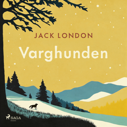 Portada del audiolibro «Varghunden», de Jack London