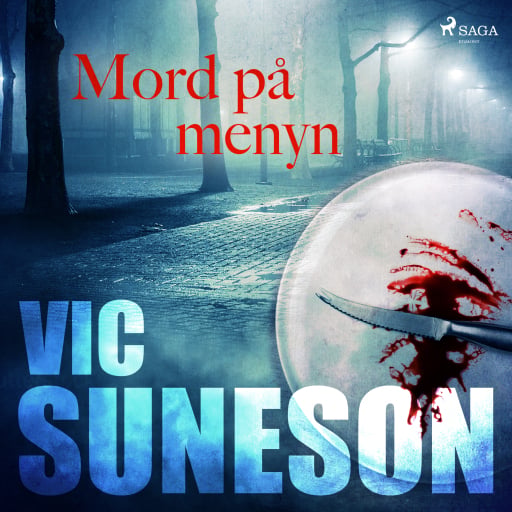 Portada del audiolibro «Mord på menyn», de Vic Suneson