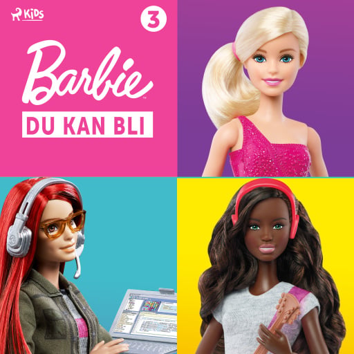 Portada del audiolibro «Barbie - Du kan bli - 3», de Mattel