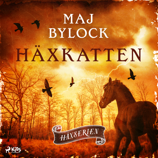 Portada del audiolibro «Häxkatten», de Maj Bylock