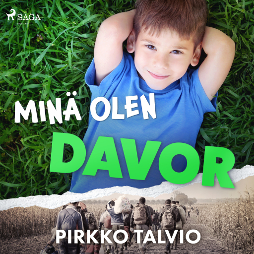 Portada del audiolibro «Minä olen Davor», de Pirkko Talvio
