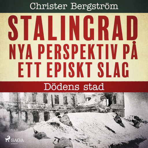 Portada del audiolibro «Dödens stad», de Christer Bergström