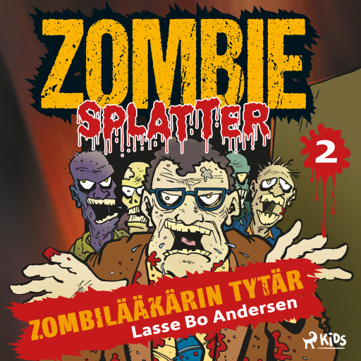 Portada del audiolibro «Zombilääkärin tytär», de Lasse Bo Andersen