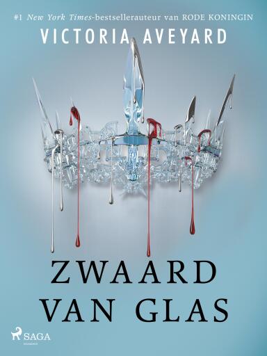 Portada del libro «Zwaard van glas», de Victoria Aveyard
