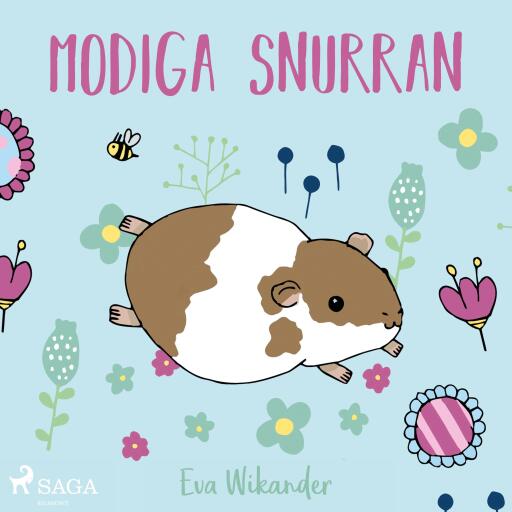Portada del audiolibro «Modiga Snurran», de Eva Wikander