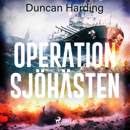 Portada del audiolibro «Operation sjöhästen», de Duncan Harding