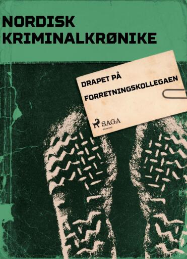 Portada del libro «Drapet på forretningskollegaen», de Diverse