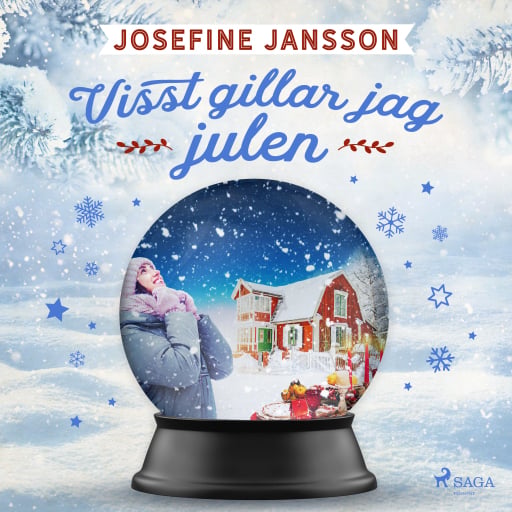 Portada del audiolibro «Visst gillar jag julen», de Josefine Jansson