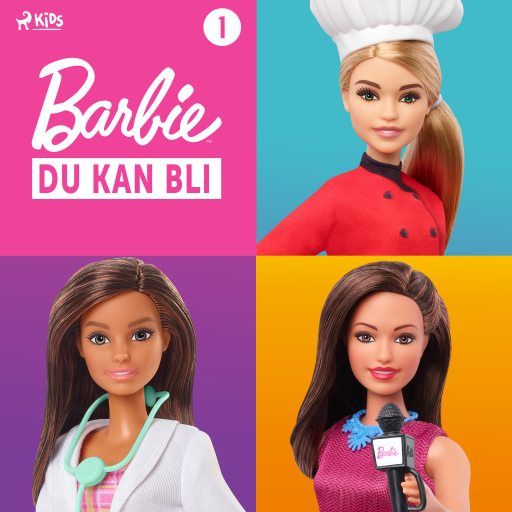 Portada del audiolibro «Barbie - Du kan bli - 1», de Mattel
