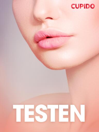 Portada del libro «Testen - erotiske noveller», de Cupido