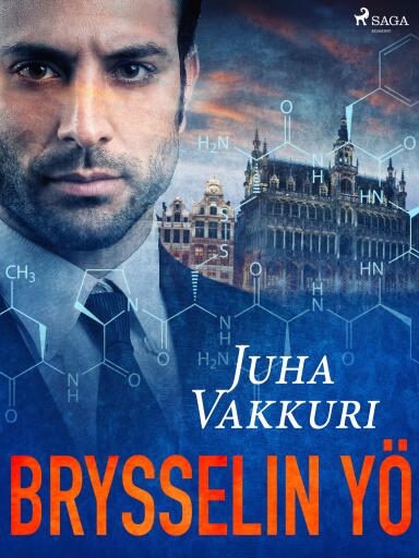 Portada del libro «Brysselin yö», de Juha Vakkuri