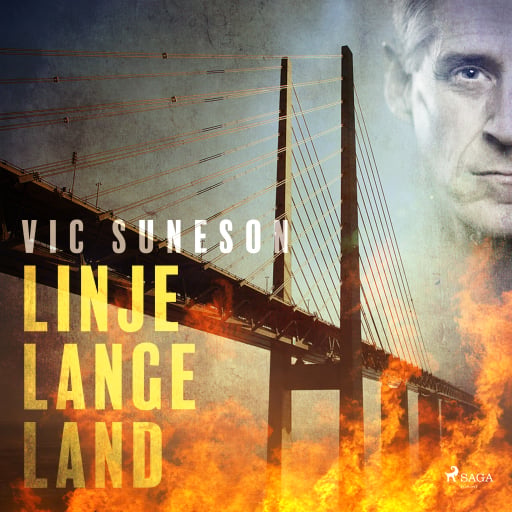 Portada del audiolibro «Linje Langeland», de Vic Suneson