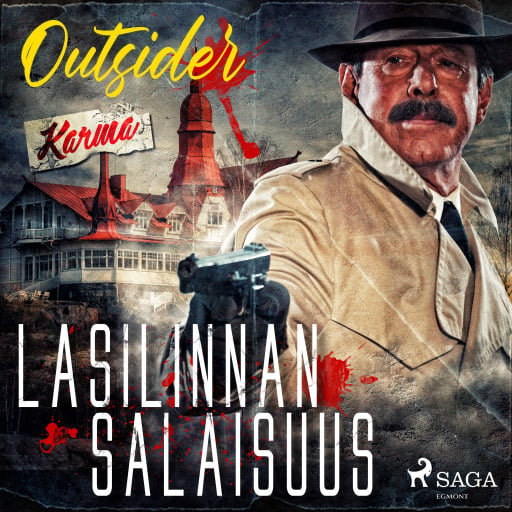 Portada del audiolibro «Lasilinnan salaisuus», de Outsider
