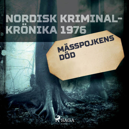 Portada del audiolibro «Mässpojkens död», de Diverse