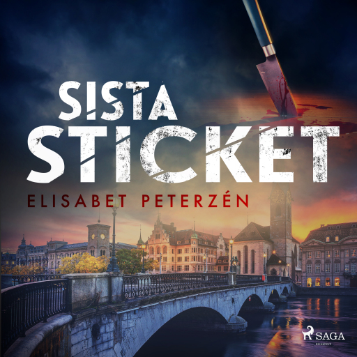 Portada del audiolibro «Sista sticket», de Elisabet Peterzén