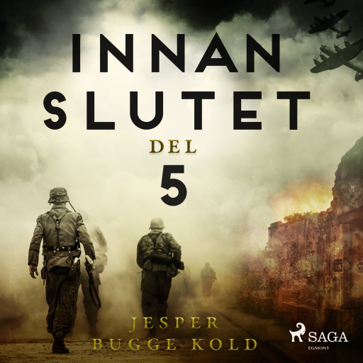 Portada del audiolibro «Innan slutet del 5», de Jesper Bugge Kold