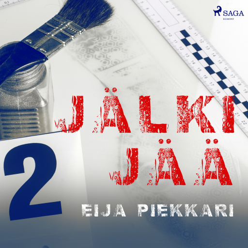 Portada del audiolibro «Jälki jää», de Eija Piekkari