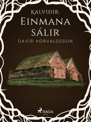 Portada del libro «Kalviðir: Einmana sálir», de Davíð Þorvaldsson