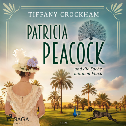 Portada del audiolibro «Patricia Peacock und die Sache mit dem Fluch», de Tiffany Crockham