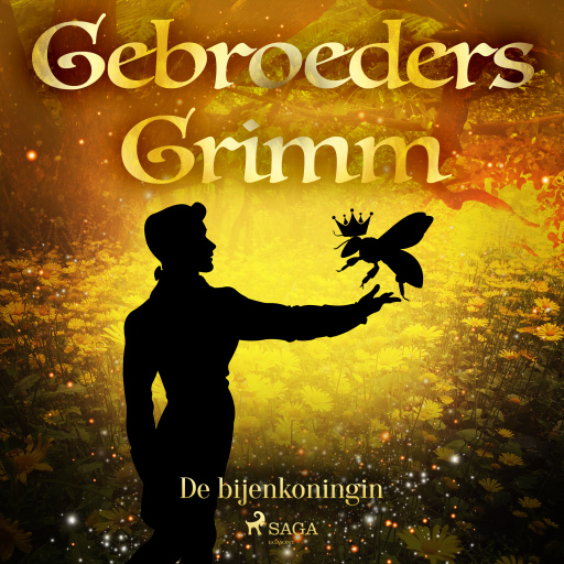 Portada del audiolibro «De bijenkoningin», de De gebroeders Grimm