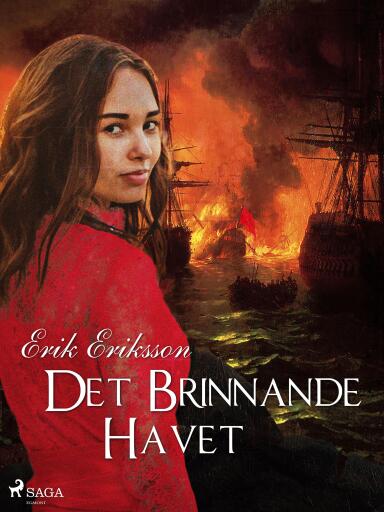 Portada del libro «Det brinnande havet», de Erik Eriksson