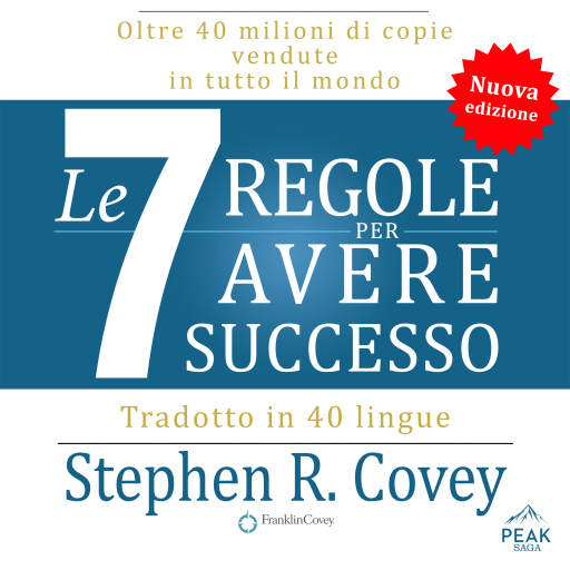 Portada del audiolibro «Le sette regole per avere successo», de Stephen R. Covey