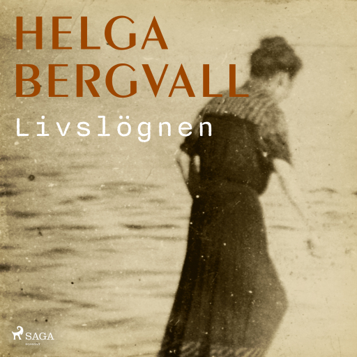 Portada del audiolibro «Livslögnen», de Helga Bergvall