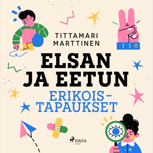 Portada del audiolibro «Elsan ja Eetun erikoistapaukset», de Tittamari Marttinen