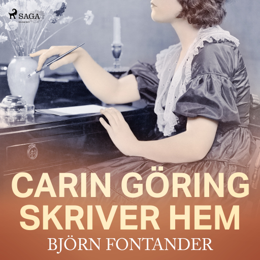 Portada del audiolibro «Carin Göring skriver hem»