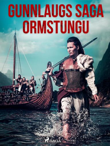 Portada del libro «Gunnlaugs saga ormstungu», de Óþekktur