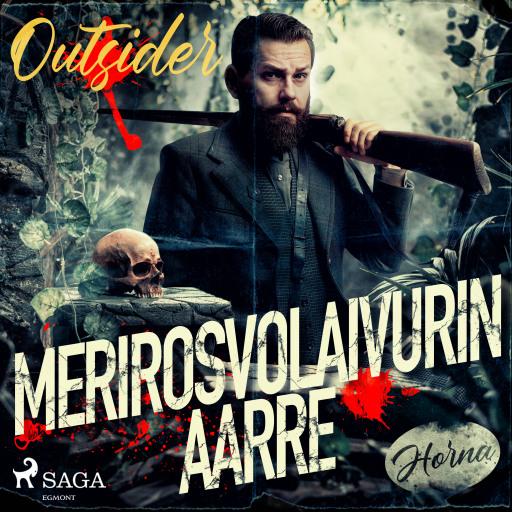 Portada del audiolibro «Merirosvolaivurin aarre», de Outsider