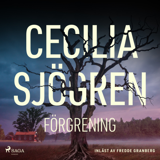 Portada del audiolibro «Förgrening», de Cecilia Sjögren