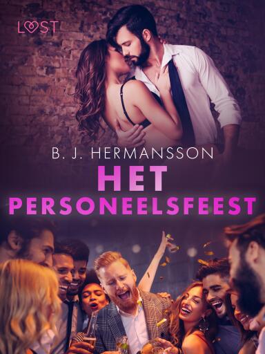 Portada del libro «Het personeelsfeest - Een erotisch verhaal», de B. J. Hermansson