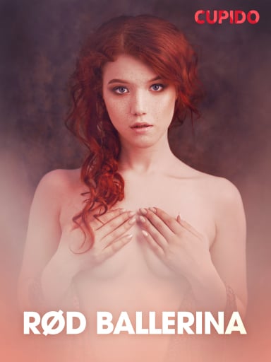 Portada del libro «Rød ballerina – erotiske noveller», de Cupido