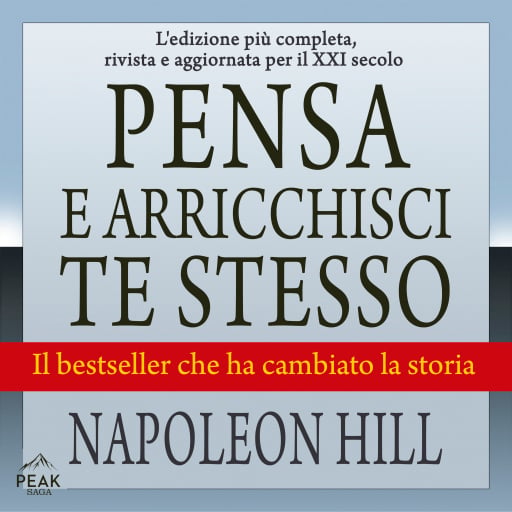 Portada del audiolibro «Pensa e arricchisci te stesso», de Napoleon Hill