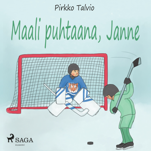 Portada del audiolibro «Maali puhtaana, Janne», de Pirkko Talvio