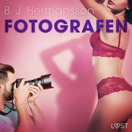 Portada del audiolibro «Fotografen - erotisk novell», de B. J. Hermansson