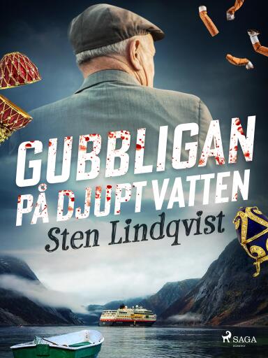 Portada del libro «Gubbligan på djupt vatten», de Sten Lindqvist