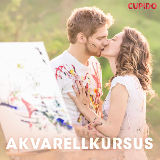 Portada del audiolibro «Akvarellkursus – erotiske noveller», de Cupido