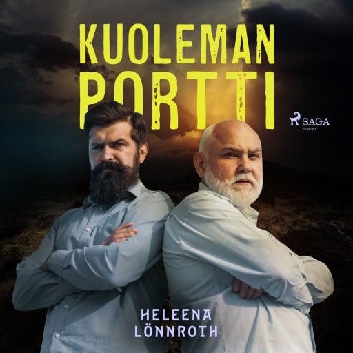 Portada del audiolibro «Kuoleman portti», de Heleena Lönnroth