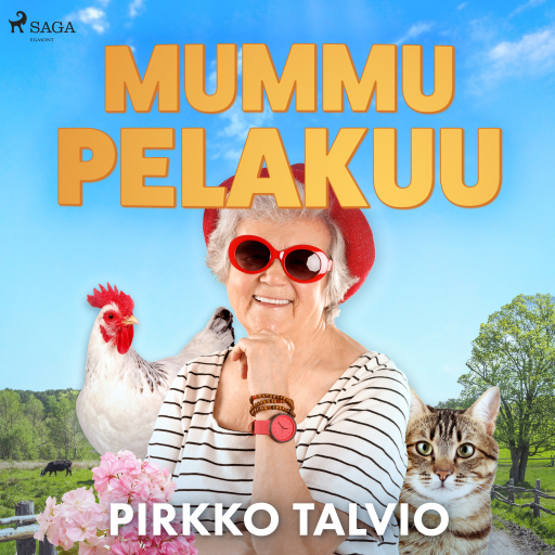 Portada del audiolibro «Mummu Pelakuu», de Pirkko Talvio