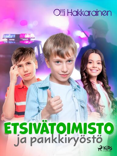 Portada del libro «Etsivätoimisto ja pankkiryöstö»