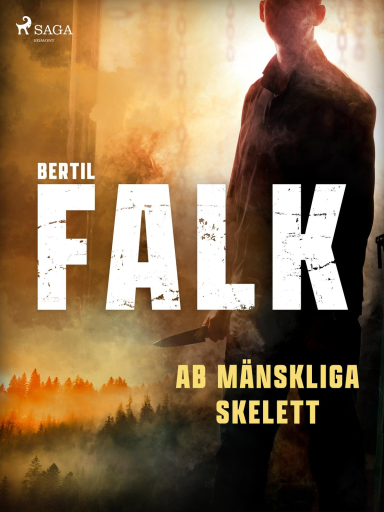 Portada del libro «Ab mänskliga skelett», de Bertil Falk