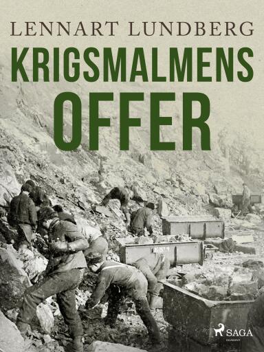 Portada del libro «Krigsmalmens offer», de Lennart Lundberg